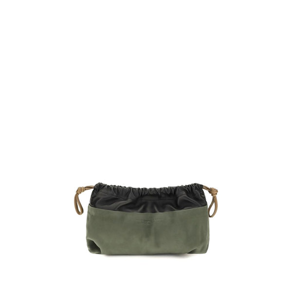 Pierre Hardy Bicolor Calf Leather Bos Taurus Shoulder Bag