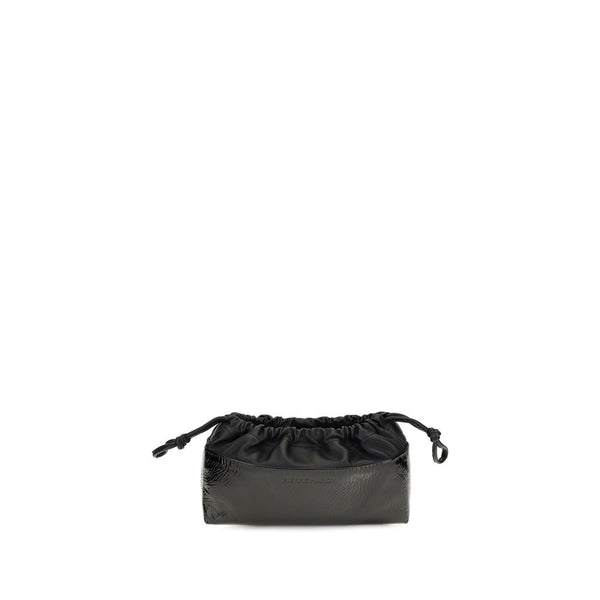 Pierre Hardy Black Calf Leather Bos Taurus Shoulder Bag