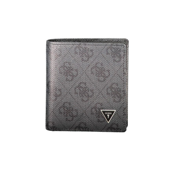 Guess Jeans Black Leather Men's Wallet