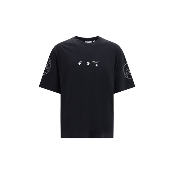Off-White Black Cotton T-Shirt