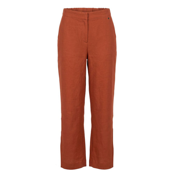 Trussardi Jeans Brown Viscose Women Pant