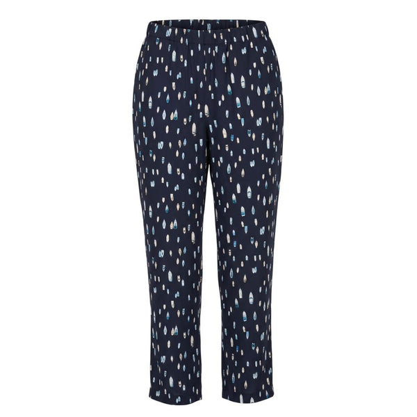 Trussardi Blue Cotton Women Pants