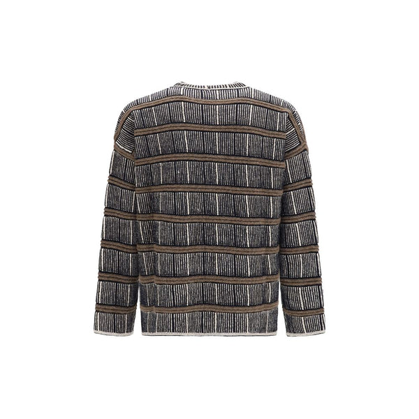 Giorgio Armani Blue Silk Sweatshirt