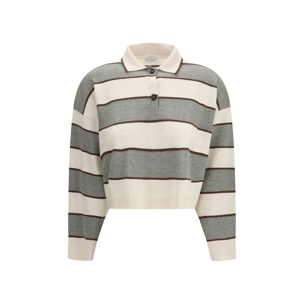 Brunello Cucinelli Multicolor Wool Oves Aries T-Shirt