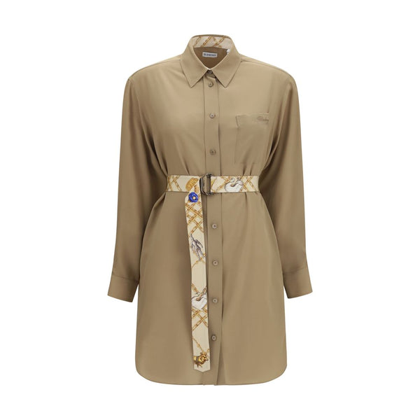 Burberry Beige Silk Casual Dress