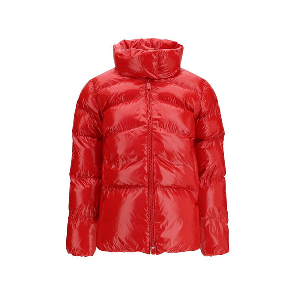PINKO Red Polyamide Full-Length Jacket