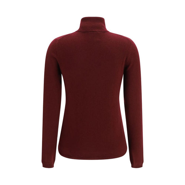 Allude Bordeaux Cashmere Turtleneck