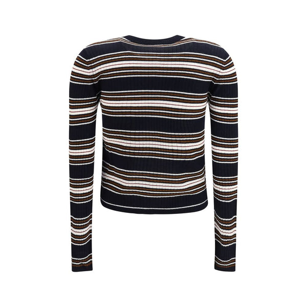 Max Mara Blue Silk Cardigan
