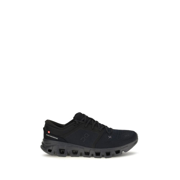 ON Black Recycled Polyester Athletic Sneakers