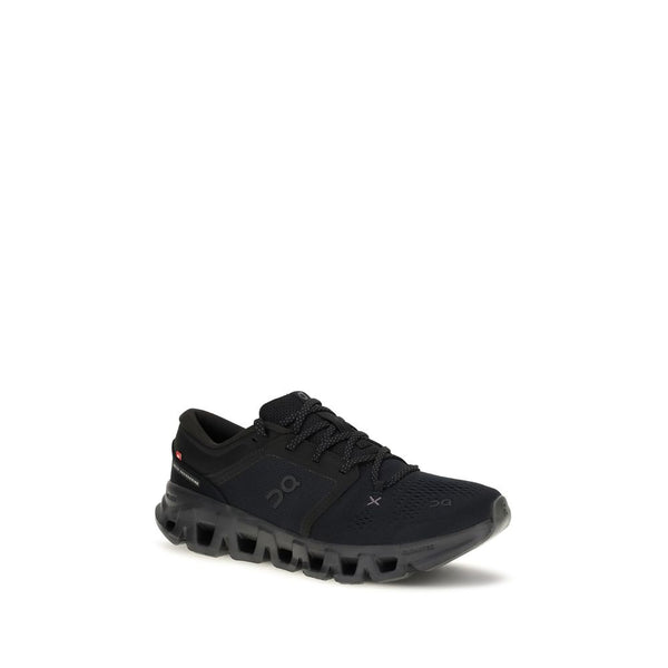 ON Black Recycled Polyester Athletic Sneakers