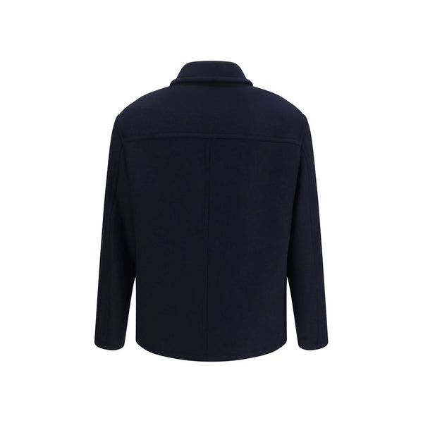 Brooksfield Blue Wool Oves Aries Jacket