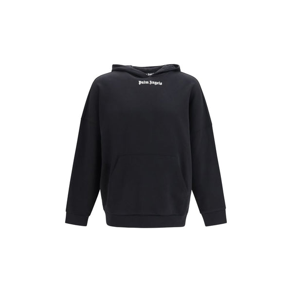 Palm Angels Black Cotton Sweatshirt