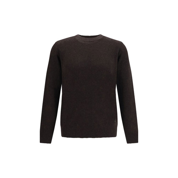 Brooksfield Brown Wool Oves Aries Sweatshirt