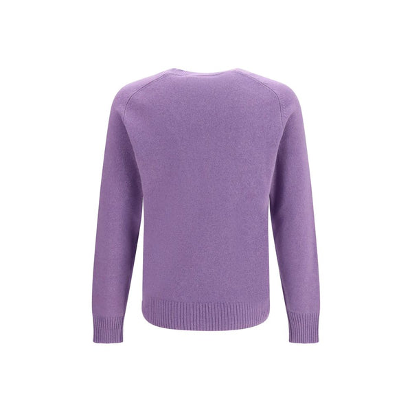 Brooksfield Purple Cashmere Sweater