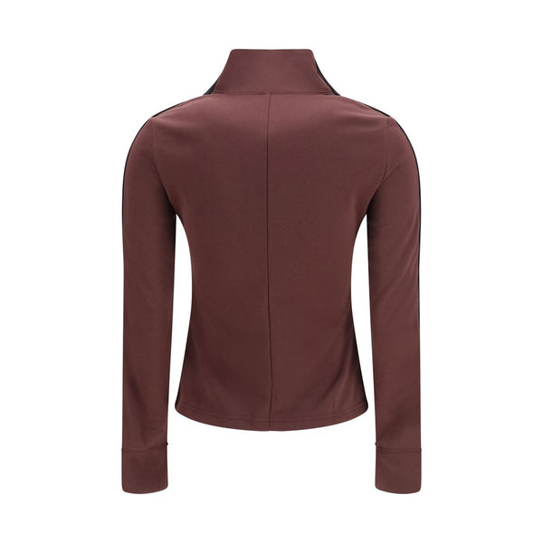 Courrèges Bordeaux Polyester Sweatshirt