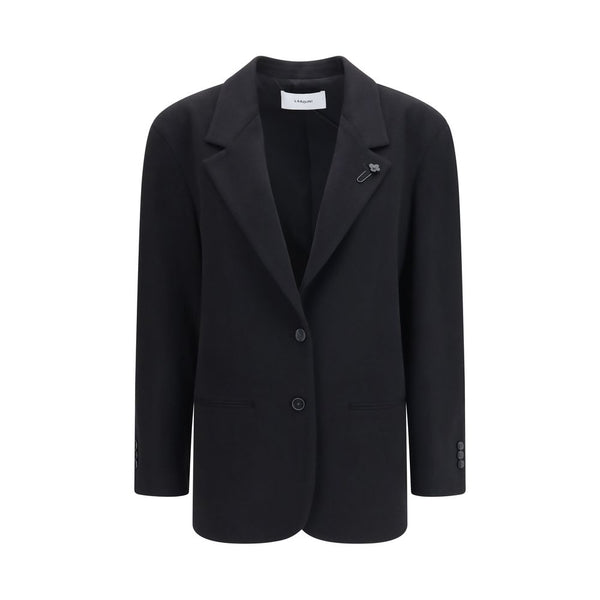 Lardini Black Cashmere Blazer
