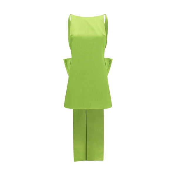 Self-Portrait Bicolor Polyester Cocktail Dress