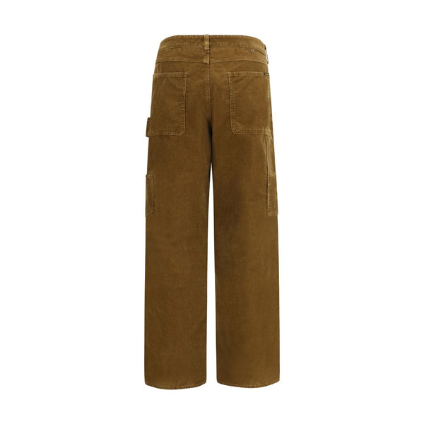 Golden Goose Brown Cotton Cargo Pants