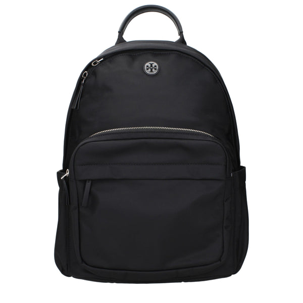 Tory Burch Black Nylon Backpack