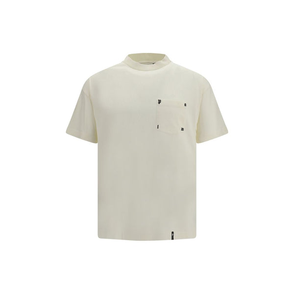 Palm Angels White Cotton T-Shirt