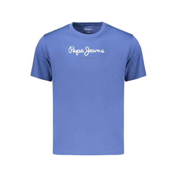 Pepe Jeans Blue Cotton Men's T-Shirt