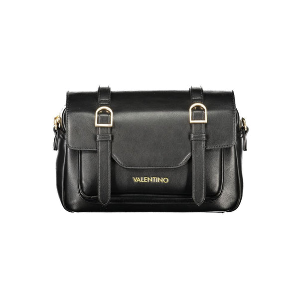 Mario Valentino Black Polyurethane Women's Bag