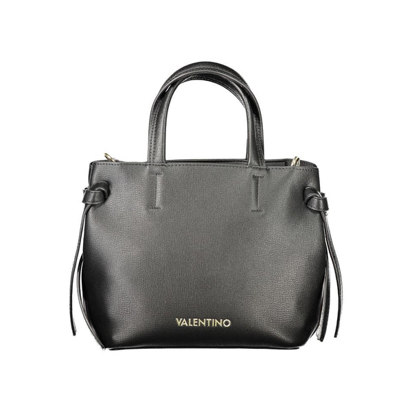 Mario Valentino Black Polyurethane Women's Bag