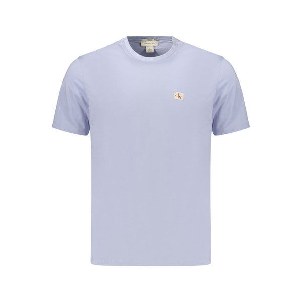 Calvin Klein Azzurro Cotton Mens T-Shirt