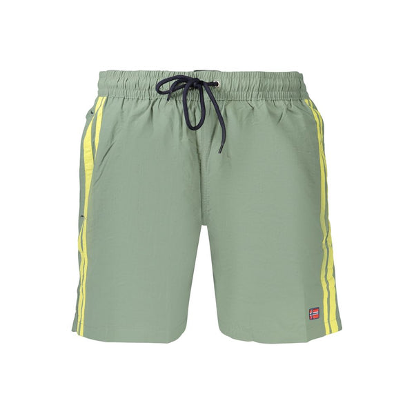 Norway 1963 Green Poliammide Men's Swimwear