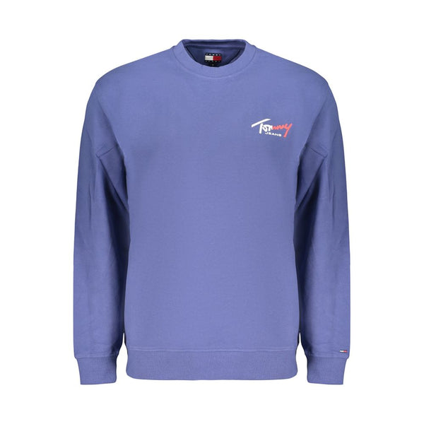 Tommy Hilfiger Blue Cotton Men's Sweatshirt