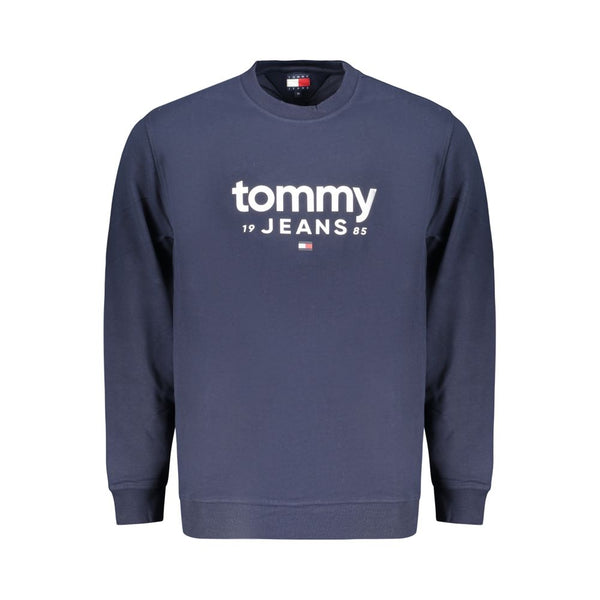 Tommy Hilfiger Blue Cotton Men's Sweatshirt