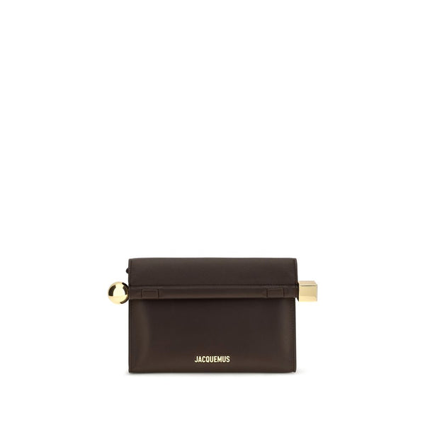Jacquemus Brown Lamb Ovis Aries Shoulder Bag