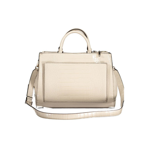 Guess Jeans Beige Polyurethane Women Handbag
