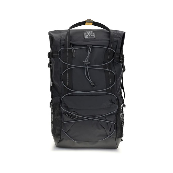 Parajumpers Black Nylon Backpack