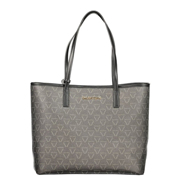 Mario Valentino Black Polyurethane Women's Bag