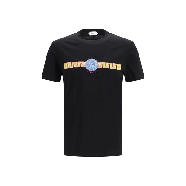 Versace Black Cotton T-Shirt