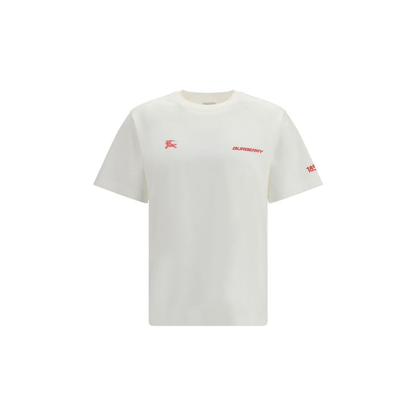 Burberry White Cotton Sportswear