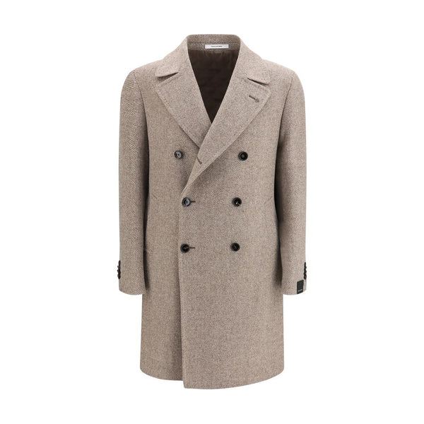Tagliatore Beige Wool Oves Aries Coat