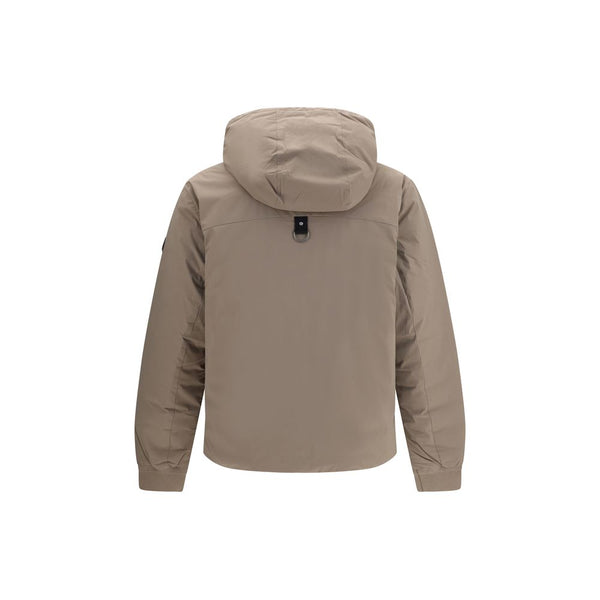 Moose Knuckles Beige Nylon Full-Length Jacket