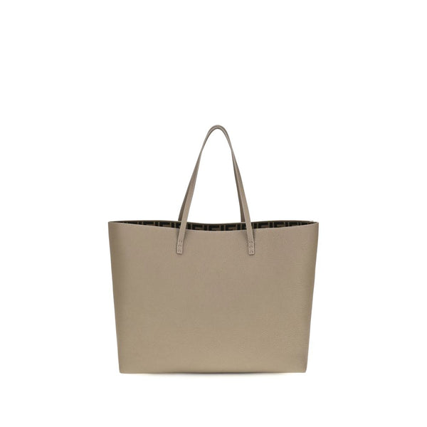 Fendi Beige Calf Leather Bos Taurus Shoulder Bag