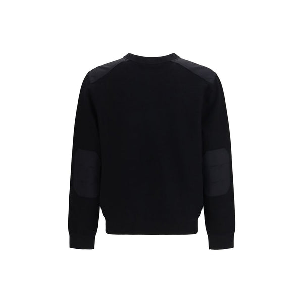 Moose Knuckles Black Nylon Sweatshirt