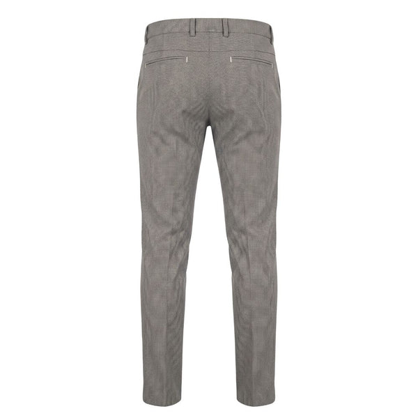 Trussardi Jeans Brown Flax Men Trousers