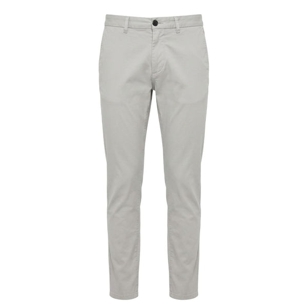 Trussardi Jeans Grey Cotton Men Pants