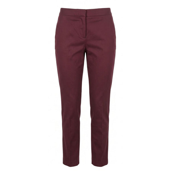 Trussardi Red Cotton Women Pants