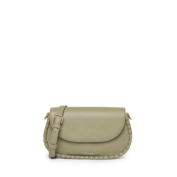 MIRIADE Bicolor Polyethylene Crossbody Bag
