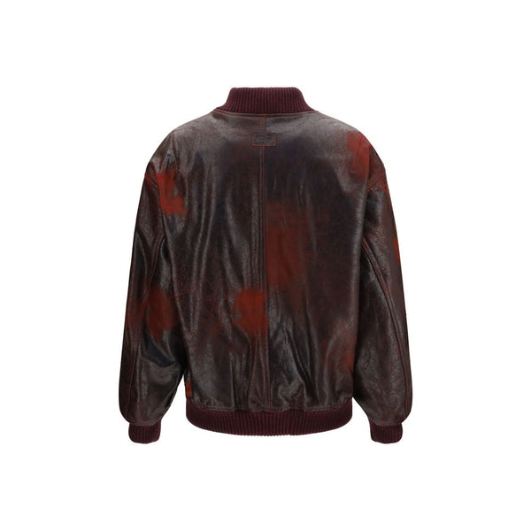 Valstar Bordeaux Leather Bomber