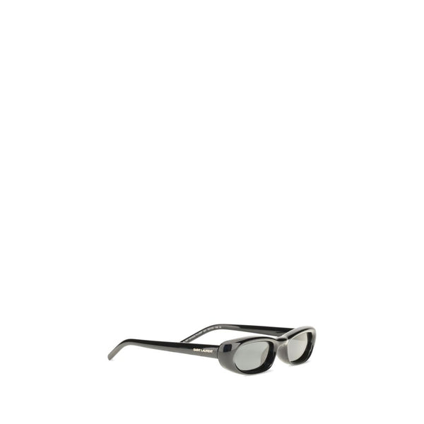 Saint Laurent Black Acetate Sunglasses