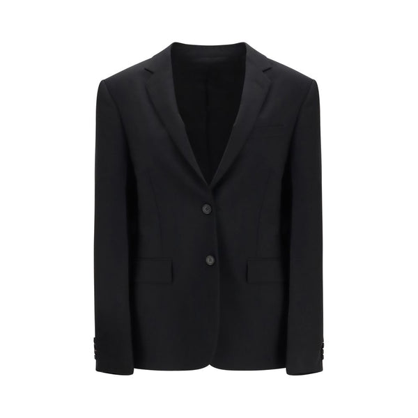 Fendi Black Mohair Blazer