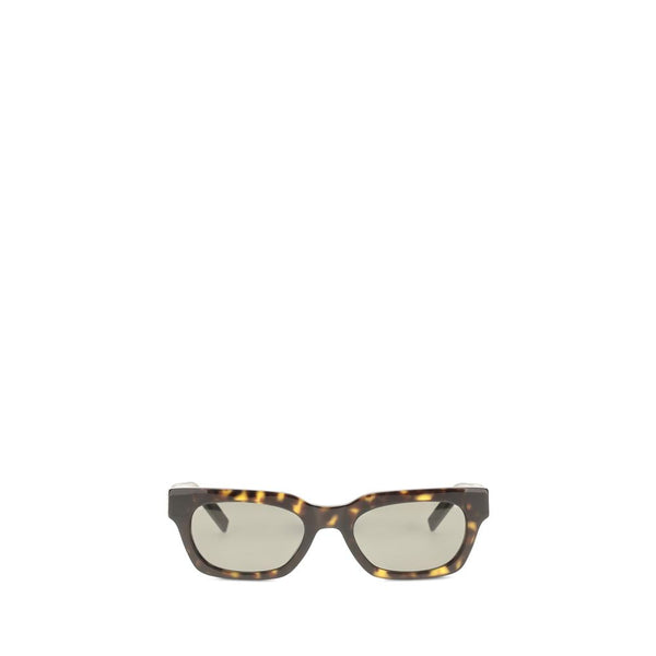 Saint Laurent Brown Acetate Sunglasses