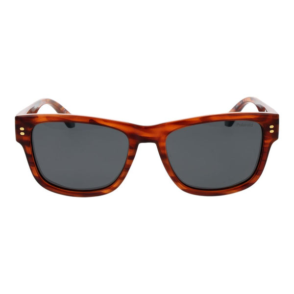 Polaroid Brown Plastic Sunglasses